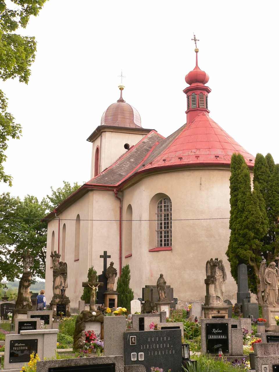 Rekonstrukce střešního pláště kostela